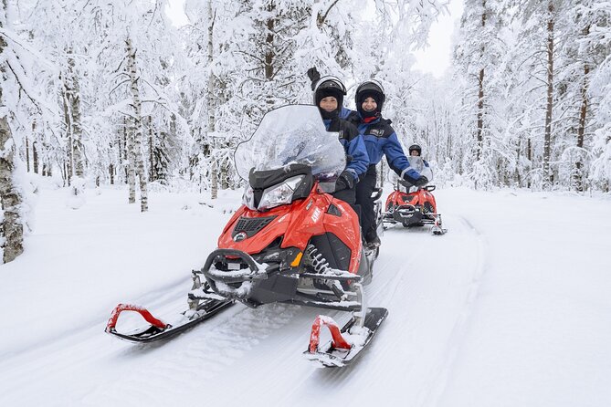 1 Hour Easy Snowmobile Safari in Levi - From Levi Tourist Office to frozen lakes: how the flow feels
