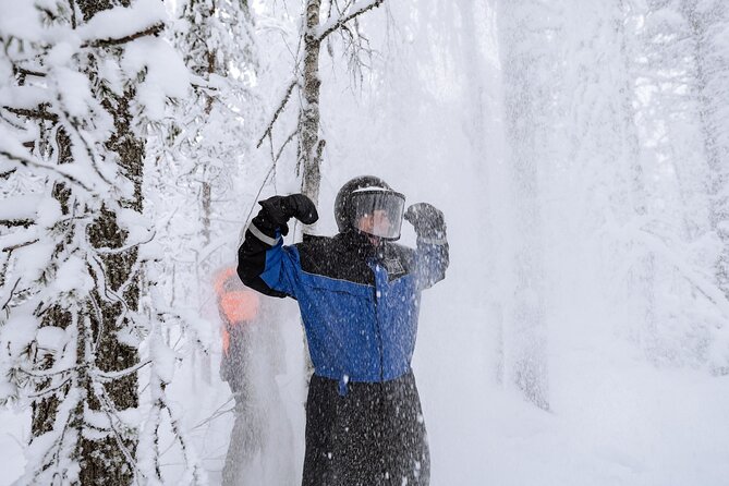 1 Hour Easy Snowmobile Safari in Levi - Weather and route changes: plan for flexibility