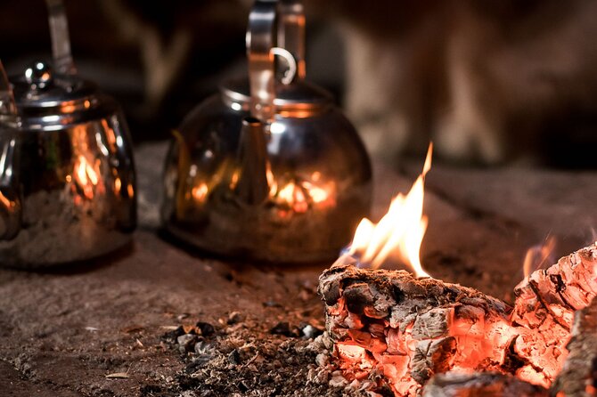 3-Hour Snowmobile Safari to Search Northern Lights in Levi - Open-fire snacks at the kota: more than fuel