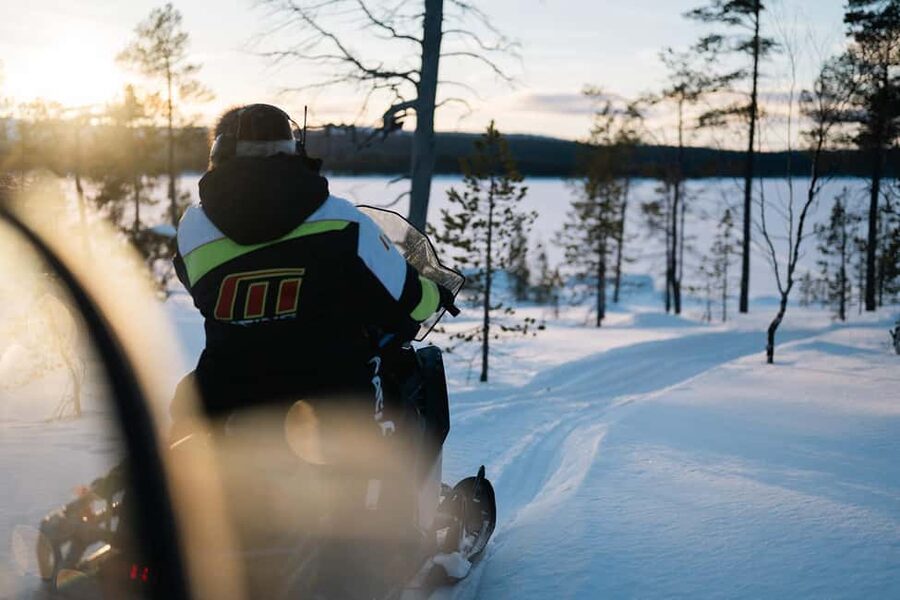 A day with reindeer herders in the wilderness - Finnish winter fishing: a real winter skill in the day
