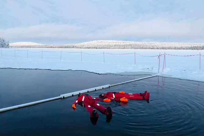 Arctic Day with Ice Fishing and Floating - Snowshoeing in the Arctic: slow pace, big scenery energy