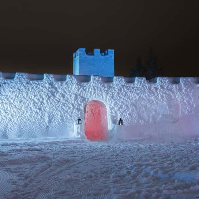 Arctic Fantasy Park Entry Ticket - Snow castle and snow labyrinth: cold weather fun with personality