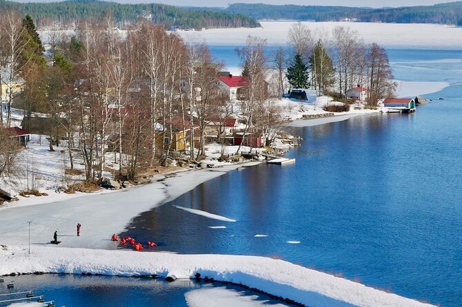 Arctic Ice floating in Puumala - Getting to Niementie 3 in Puumala and starting with real local context