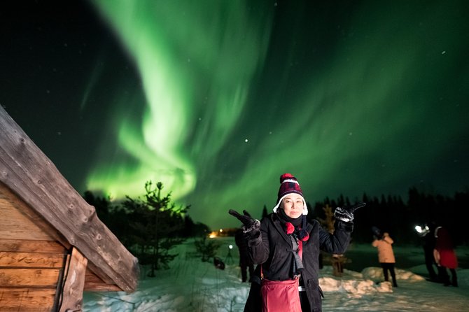 Arctic lake Aurora Hunt, in a cozy Lappish Tipi - The aurora hunt itself: solar activity talk and why it changes how you watch