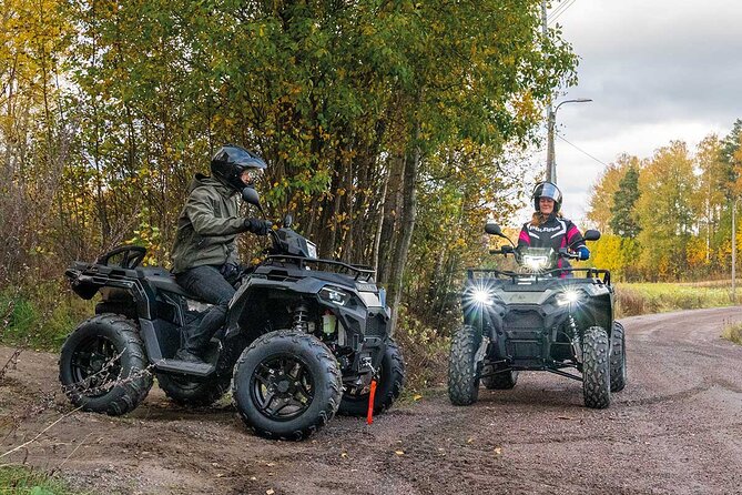 ATV Quad Bike Experience - What you’ll see on the ride: forests, water, and real Lapland scenery