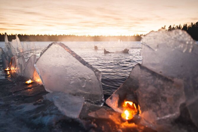 Aurora Arctic Ice Floating in Rovaniemi, Small-group - The icy hole float: what the experience feels like and how long you’ll be in