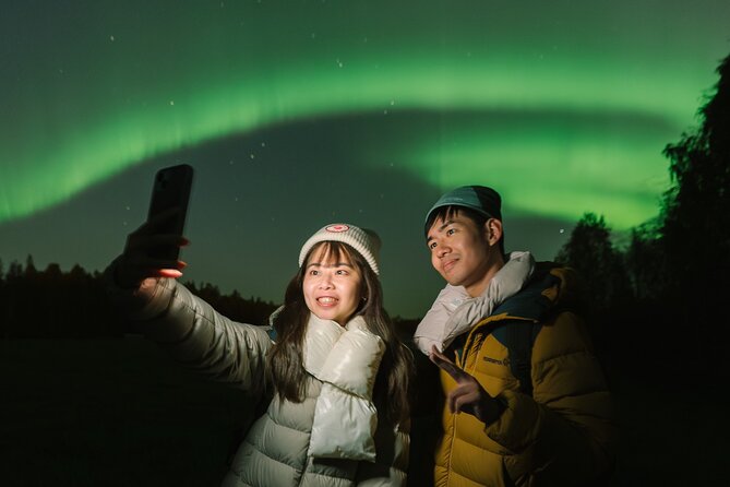 Aurora Photography Expedition with Video - Driving Away from City Lights, Then Playing Cloud Detective