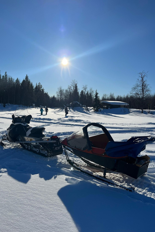 Authentic Reindeer Experience, Ice Fish & Lunch in the Wild - Lompolo village and the private reindeer farm stop