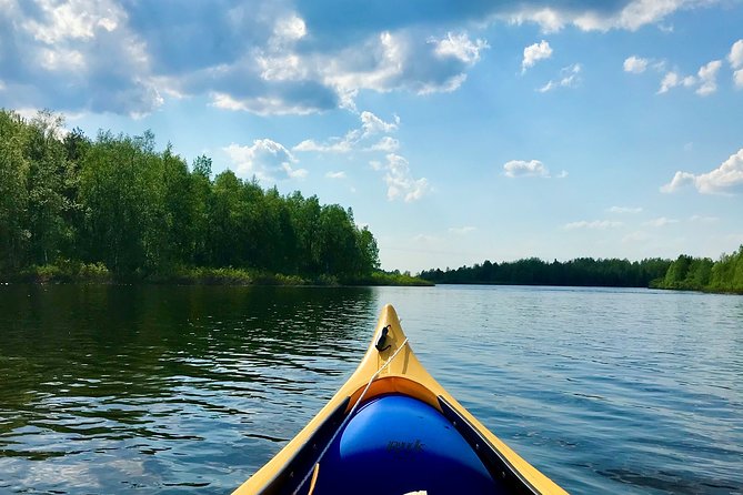 Canoe Trip in Lapland - Back on shore: open fire, flint and steel, and a real taste of Finland