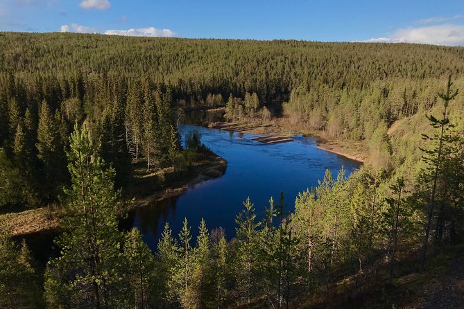 Canoe Trip in Lapland - The guide makes the difference: Theo, Dominik, and Gabor in the mix