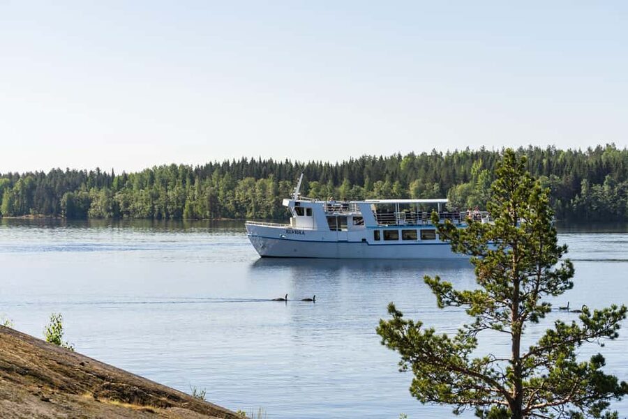 Cruise around Savonlinna archipelago - Cafe Bar and WiFi, Small Comforts on a One-Hour Sail