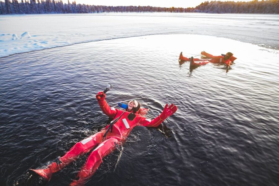 Daytime Ice Floating Rovaniemi, Frozen Lake Experience - The Small-Group Factor: Adults Only Means Less Noise, More Attention