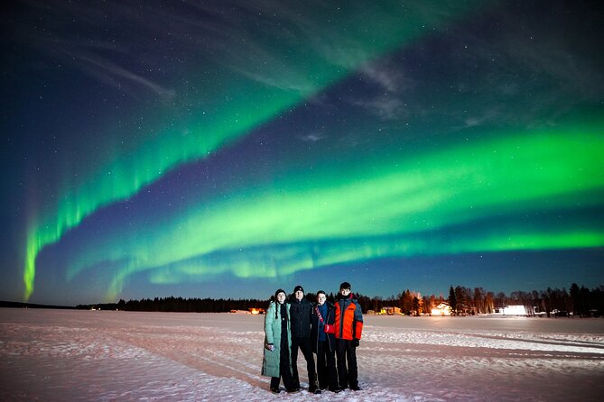 Family-Friendly: Northern Lights Adventure from Rovaniemi - The Halfway Warm-Up in a Tipi Campfire Stop