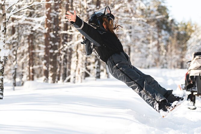 Family Snowmobile Safari from Santa Claus Village - Price and value for a family snowmobile safari