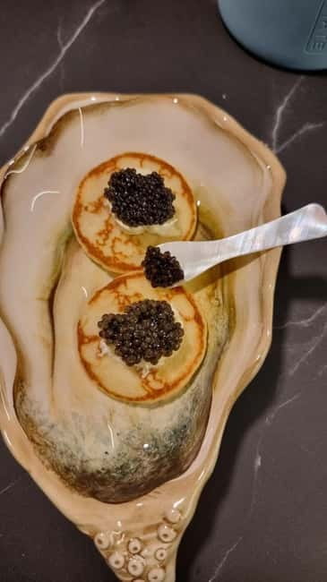 Finland: Nordic Caviar House in Helsinki. Tasting Experience - A 30-minute caviar lesson in Helsinki’s Old Market Hall