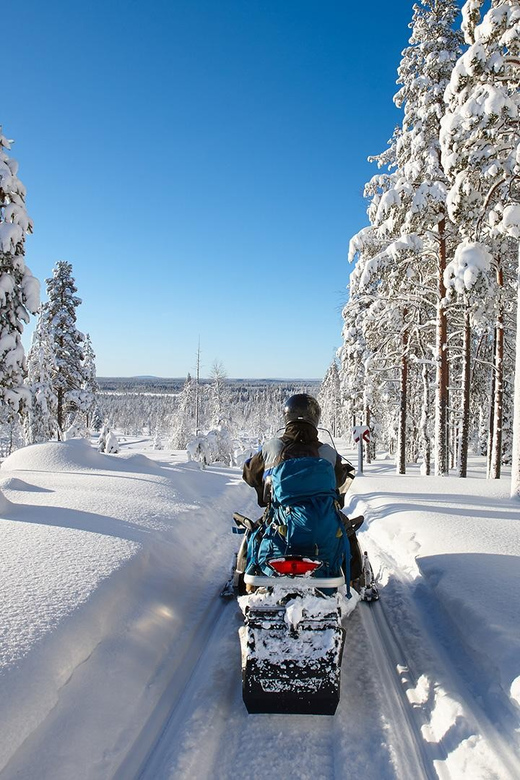 From Rovaniemi: 2-Hour Snowmobile Safari - Riding the Trail: Country Snow, Frosty Trees, and Real Motion