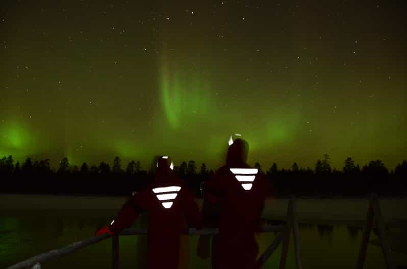 From Rovaniemi: Ice Floating under Aurora Borealis - The rescue suit and safety routine, what keeps you warm and afloat