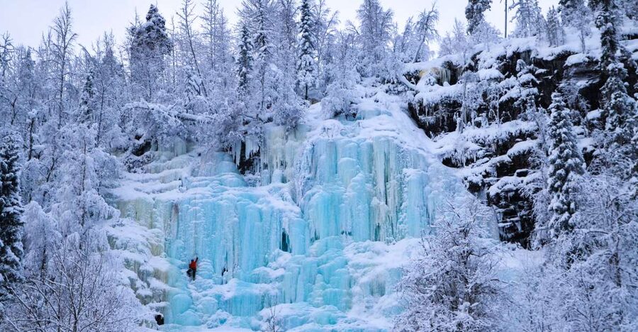 From Rovaniemi: Korouoma Canyon and Frozen Waterfalls Tour - Getting from Rovaniemi: long-ish ride, smooth day pace
