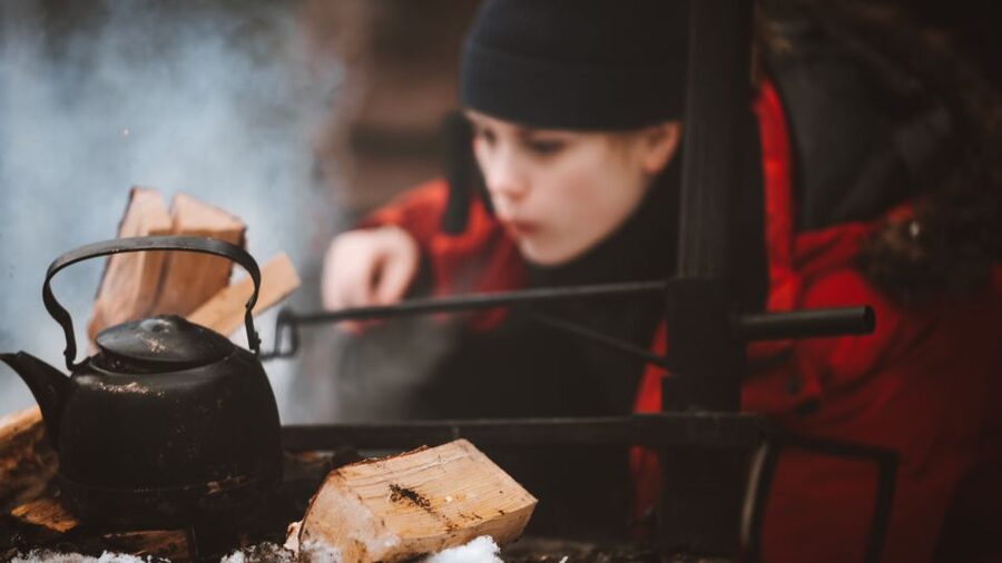 From Rovaniemi: Korouoma Canyon and Frozen Waterfalls Tour - Campfire snack in the wilderness: cozy without being staged