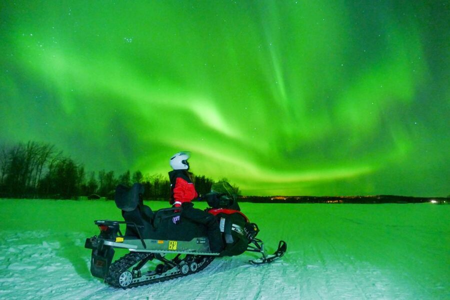 From Rovaniemi: Searching Aurora with Snowmobile - Aurora Snowmobile Basics From Rovaniemi, and Why This Format Works