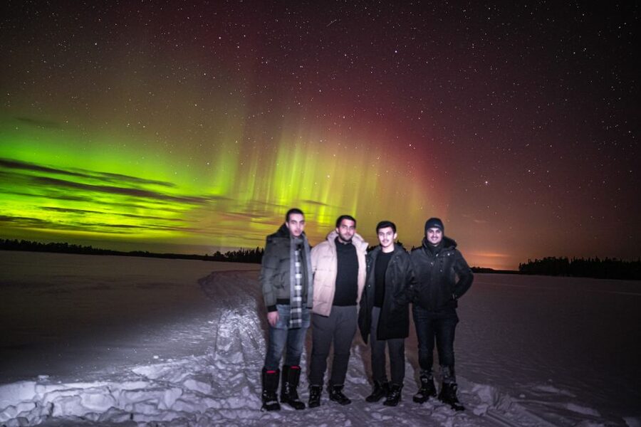From Rovaniemi: Short Aurora Borealis Photography Expedition - When the lights show, what the experience feels like