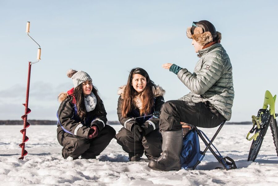 From Rovaniemi: Snowshoeing and Ice Fishing Tour - Key points I’d circle on your plan