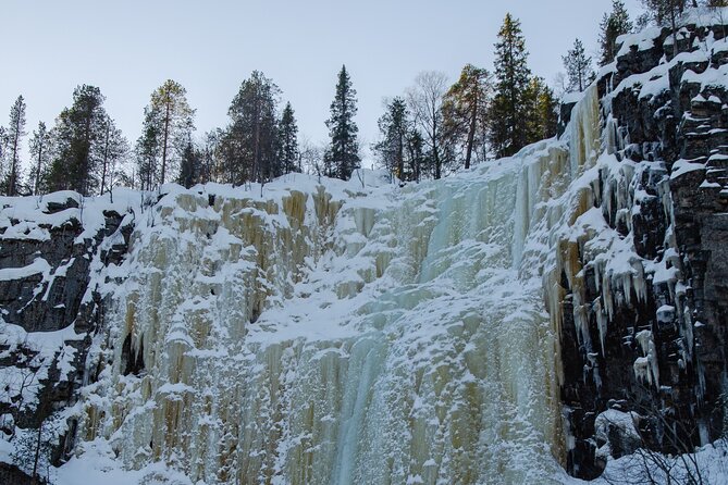 Full Day Hiking to Korouoma Canyon & Frozen Waterfalls - The canyon hike: reaching frozen waterfall viewpoints safely