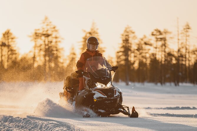 Full Day Snowmobile Safari into the Lappish Wilderness in Rovaniemi - Orientation, Then Off: Following a Guide Into Less-Used Tracks