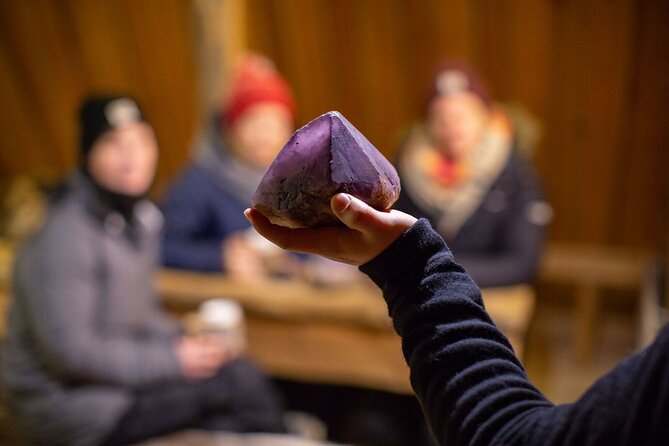 Full-Day Snowshoeing Adventure in Amethyst Mine Pyhä Luosto - The fairy-tale walking between cottony snow trees