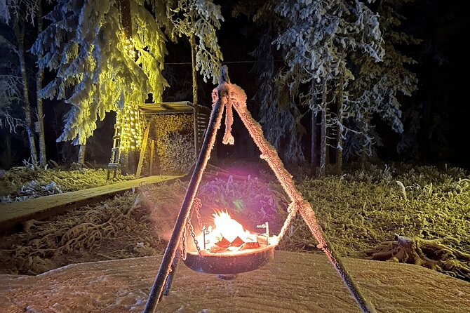 Glass Igloo Campfire Dinner under Northern Lights - Guides and service quality: what you can infer from praised names