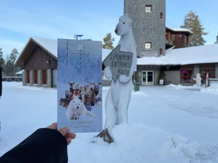 Guided Ranua Wildlife Zoo Tour with Lunch Buffet - The animal route: brown bears, moose, reindeer, polar bears, and more