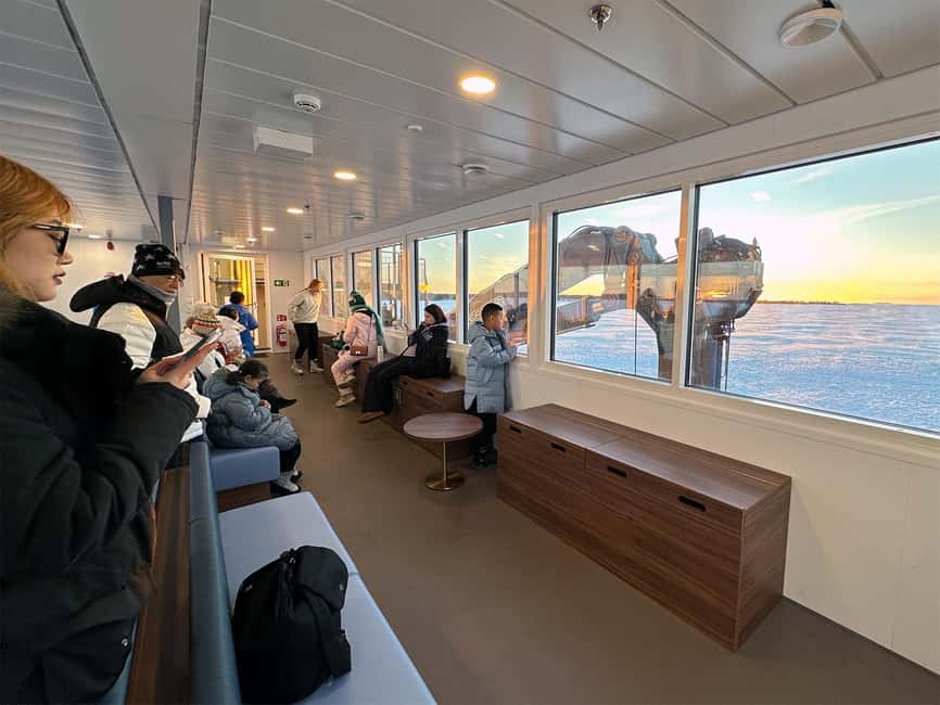 Haparanda/Tornio: Icebreaker Arktis Cruise with Ice Floating - Photos, timing, and what is not included