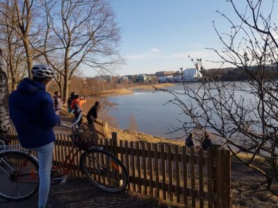 Bike or E-Bike Tour, BBQ, Sauna, Parks, and Forest
