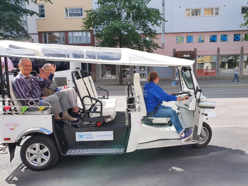 Helsinki City: 2.5-Hour City Tour with Electric TukTuk - Market Square and City Hall: the civic core explained