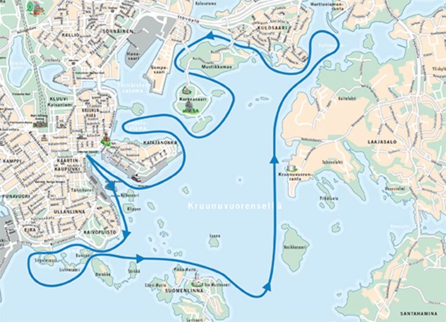 Helsinki: City Highlights 1.5-Hour Archipelago Cruise - Getting your bearings on Helsinki’s shorelines in 1.5 hours