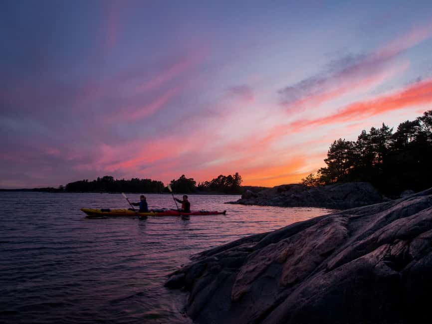 Helsinki: Midnight Sun Kayaking Tour with Campfire - Getting Ready at Natura Viva in Vuosaari