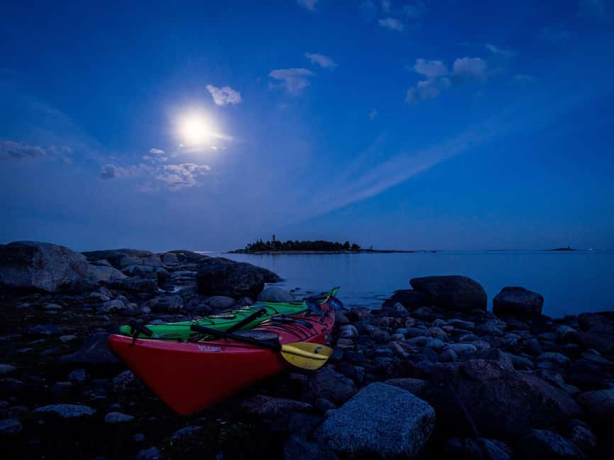Helsinki: Midnight Sun Kayaking Tour with Campfire - Wildlife Odds: Seals Around the Rocks