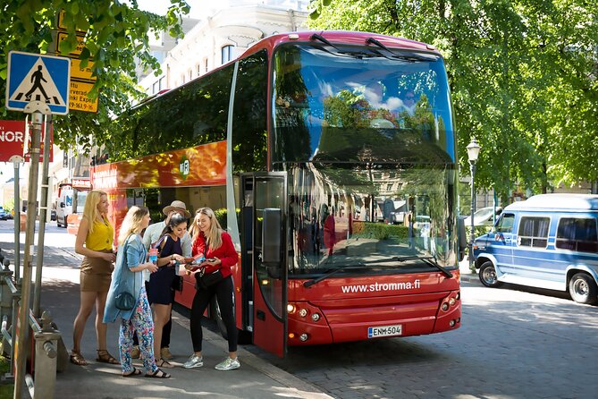 Helsinki Panorama Sightseeing Audio-Guided Bus Tour - The Best Photo Break: Löyly Design Sauna by the Sea (Admission Not Included)