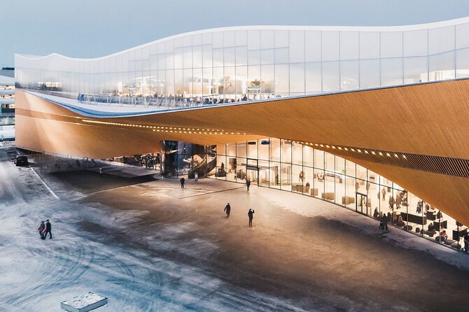 Helsinki Private Sightseeing + Medieval Town Porvoo - Oodi Central Library and Temppeliaukio Rock Church, modern Helsinki with two flavors