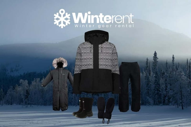 Helsinki: Rent Winter Clothing Sets - Sizing that uses measurements, plus the free exchange safety net
