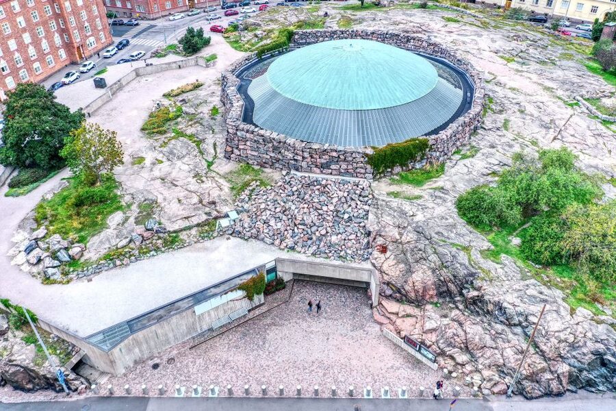 Helsinki: Temppeliaukio Church Entrance Ticket - Inside the rock hall: acoustics, organ sound, and the skylight effect