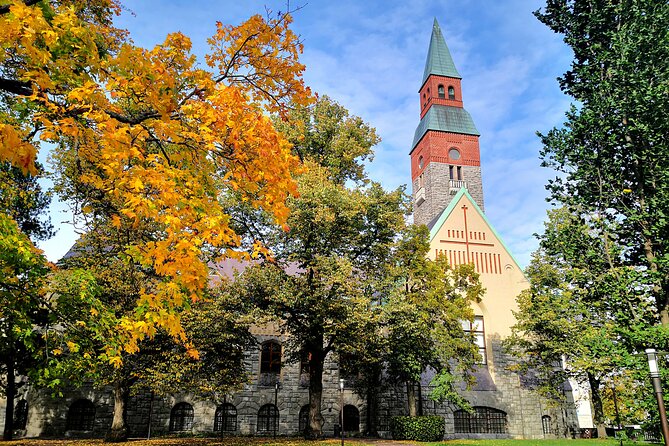Helsinki walking tour with a city planner - Uspenski Cathedral: religion in the street scene