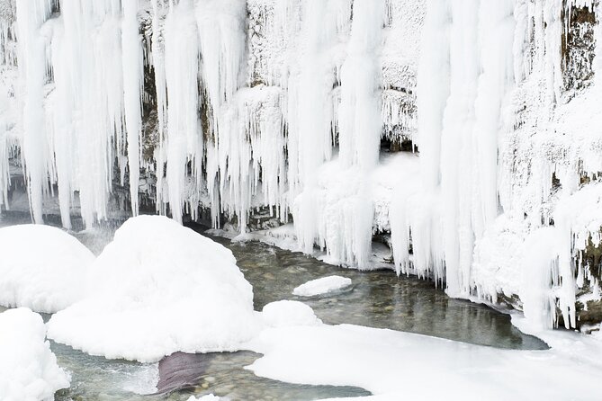 Hike to Frozen Waterfalls of Korouoma Including BBQ Lunch from Rovaniemi - Guides like Alex and Julia, Chris, and Joana make or break the day