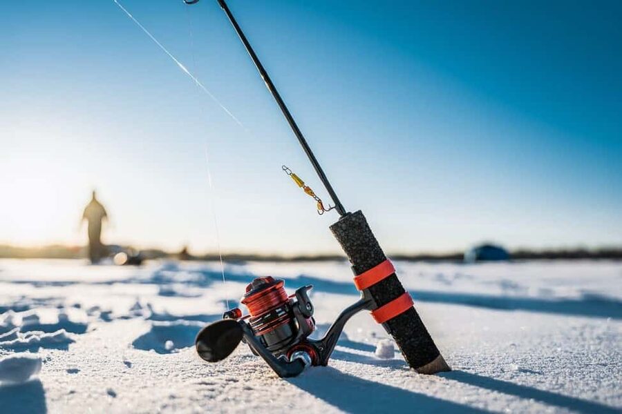 Ice Fishing Adventure in Levi with Salmon Soup - Cook your catch over an open fire, or take it with you