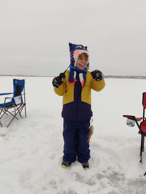 Ice Fishing Adventure in Levi with Salmon Soup - Logistics that matter: meeting on time and staying warm outside