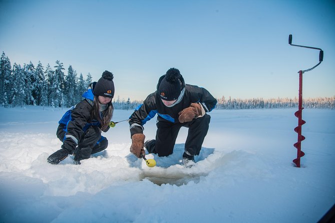 Ice Fishing -By car - Campfire hot drinks: the reset that makes the trip worth it