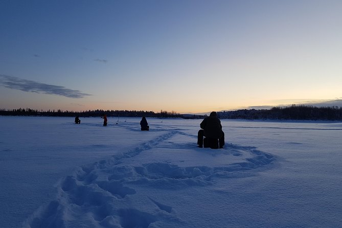 Ice fishing by car with hot beverages at Pyhä-Luosto - Key highlights you will actually feel on the ice