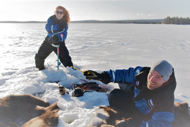 Ice Fishing Like a Finn, Apukka Adventures Rovaniemi - Pickup from Rovaniemi city center and Santa Claus Village, with exact timing