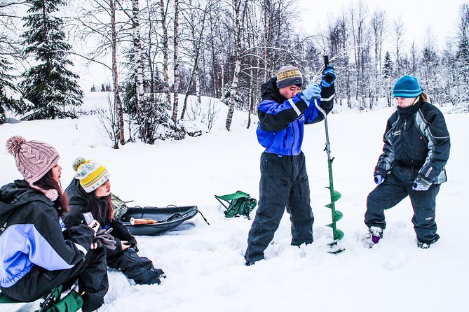 Ice Fishing Trip in Rovaniemi - Warm Break: Campfire Lunch, Coffee, and Sausages