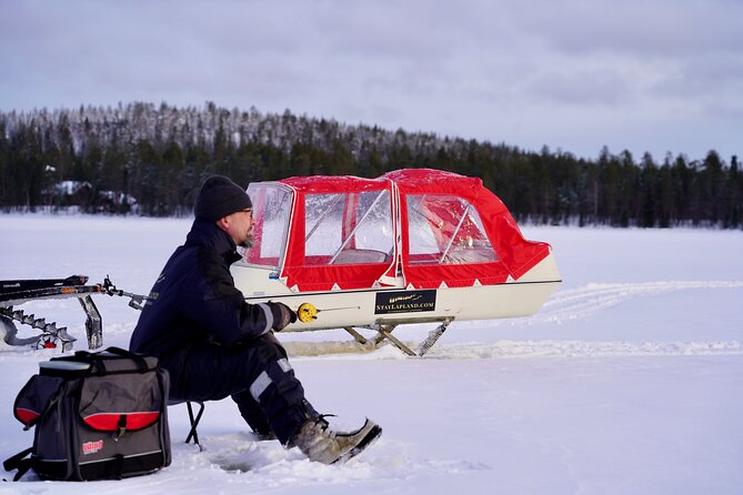 Ice Fishing with Snowmobiles - Gear, Instructions, and Guide Andoni’s Role